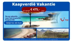 TUI Kaapverdie vakantie aanbiedingen